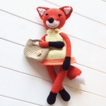 PATRON GRATIS ZORRO AMIGURUMI 22295