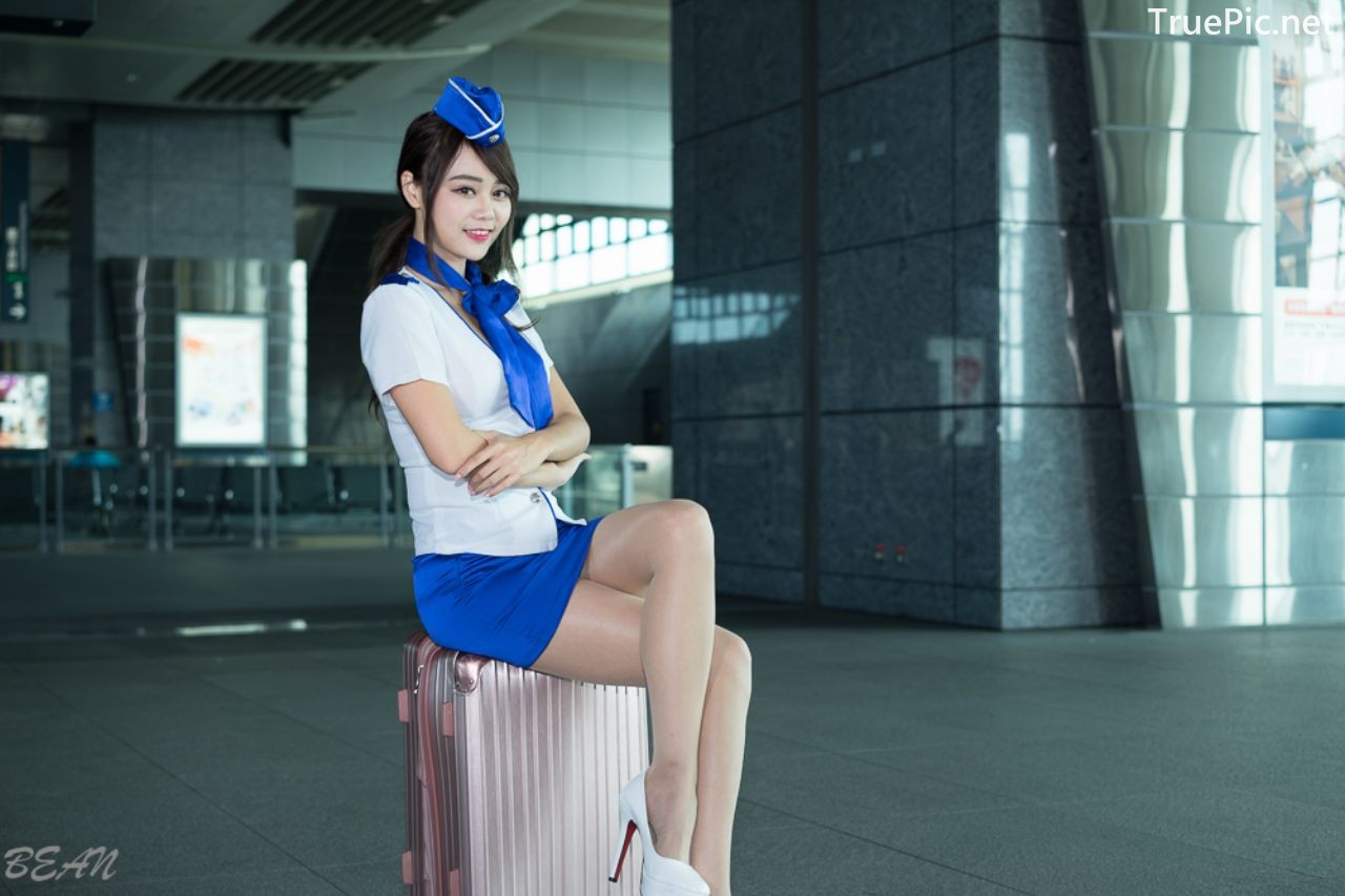 Image-Taiwan-Social-Celebrity-Sun-Hui-Tong-孫卉彤-Stewardess-High-speed-Railway-TruePic.net- Picture-21
