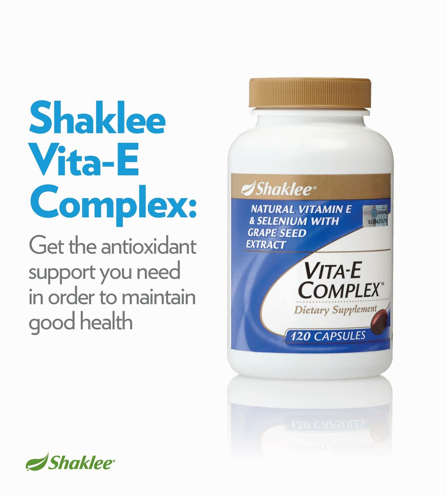 Produk Shaklee Khasiat dan Keistimewaan Vitamin E Complex Amizah Azid