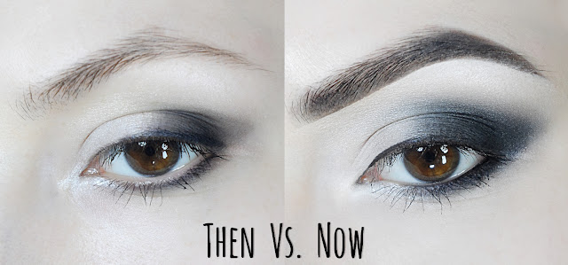 How I Did My Makeup In High School Then Vs Now classic smoky smokey eyes liz breygel 30 days beauty blogger challenge january girl liz breygel