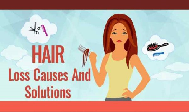 Hair Loss Causes And Solutions #infographic