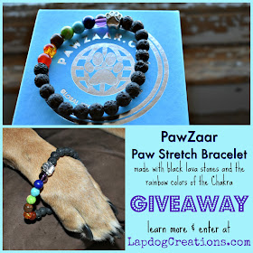 dog Paw Stretch Bracelet PawZaar giveaway