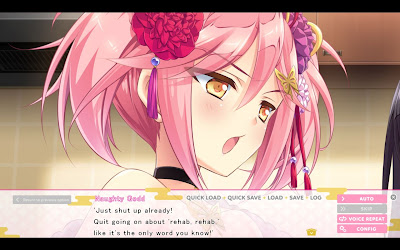 Lovekami Useless Goddess Game Screenshot 1