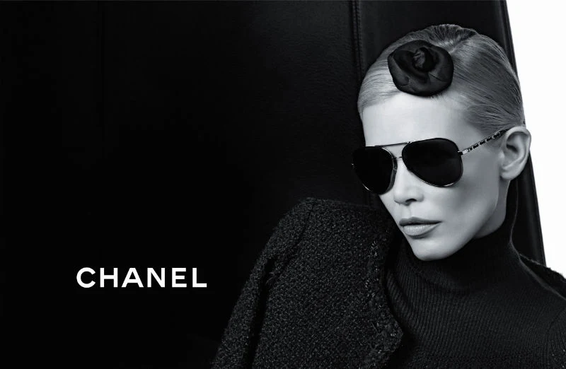 Claudia Schiffer features in the Chanel Eyewear Fall 2011 Campaign