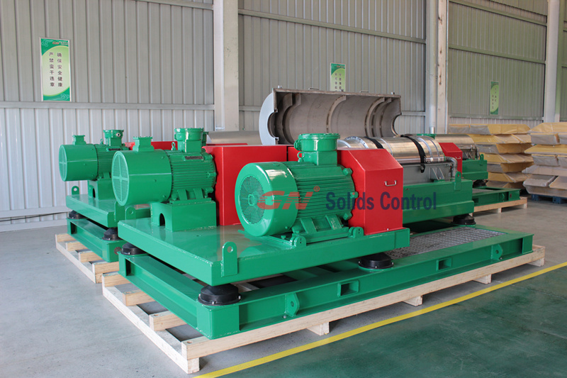 gnsolidsamerica Decanter centrifuge use for control drilling fluid viscosity.
