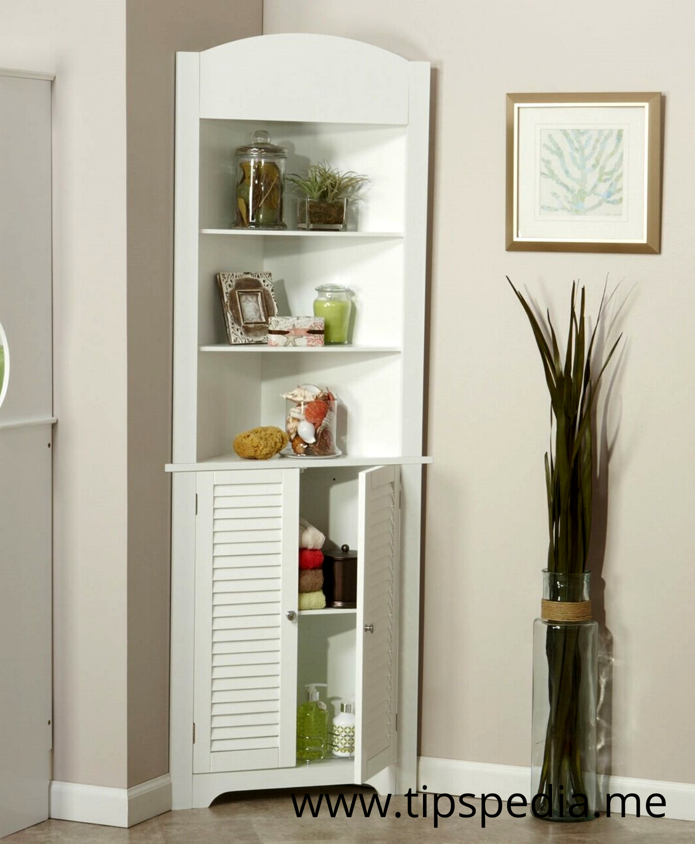 Corner Bathroom Linen Tips Pedia