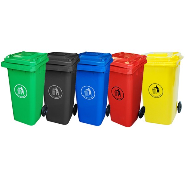 SUPPLIER OF INDUSTRIAL PLASTIC WASTE BINS WITH WHEELS AND WASTE