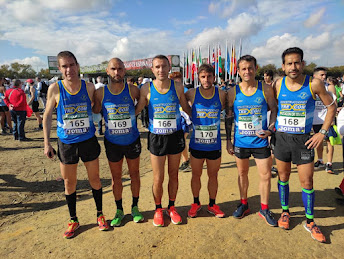 23º absolutos en Cpto. España Cross Clubes (Itálica 2021)