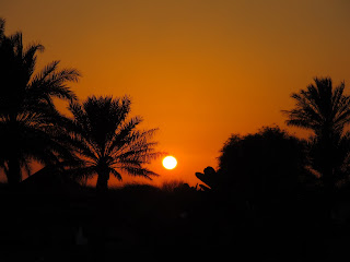 Sunset at Bab al Shams