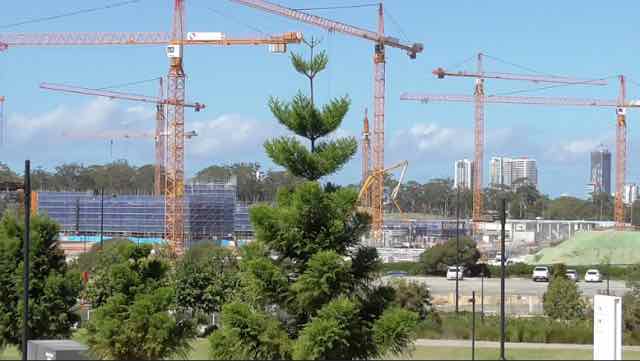 Commonwealth Games Construction of Athletes village 2015