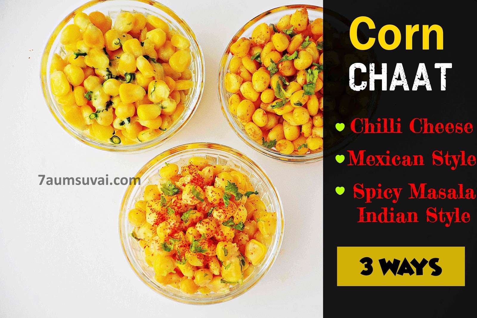 Corn Chaat/Corn cupsChilli cheese corn,Mexican corn in a cup,Spicy