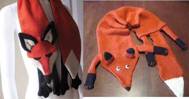 A Matter Of Style: DIY Fashion: DIY idea: the fox scarf