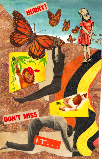 Yoga Collage from my Twisted Images series