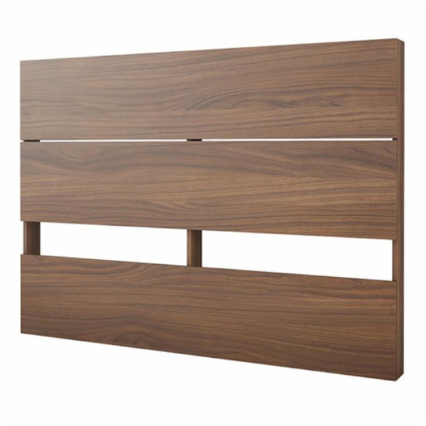 KING-FUR Giường 6 Ft. 213.2x203x80.5 cm Laminate Màu woodgrains