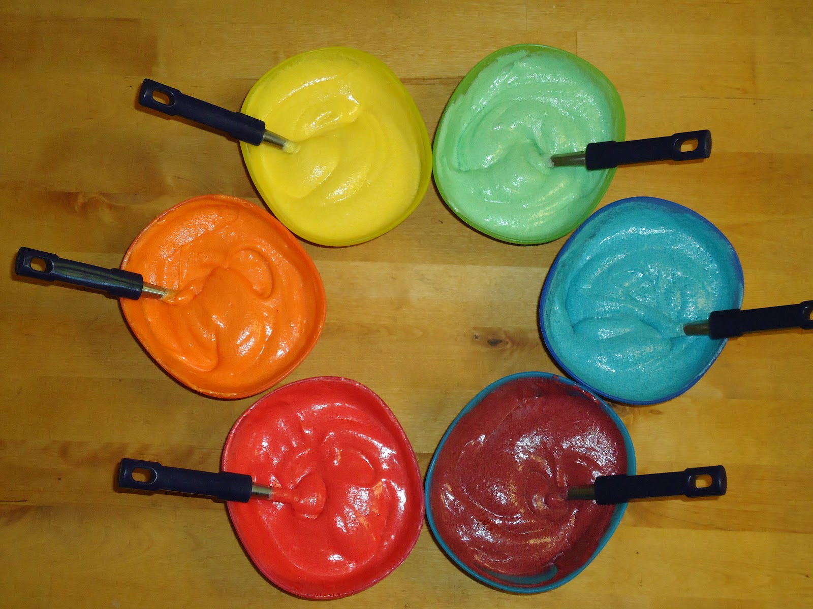 Rainbow Cake Batter Wordless Wednesday