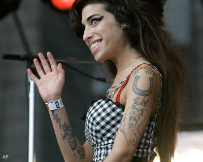 Body Art World Tattoos: Celebrity Tattoos - Amy Winehouse