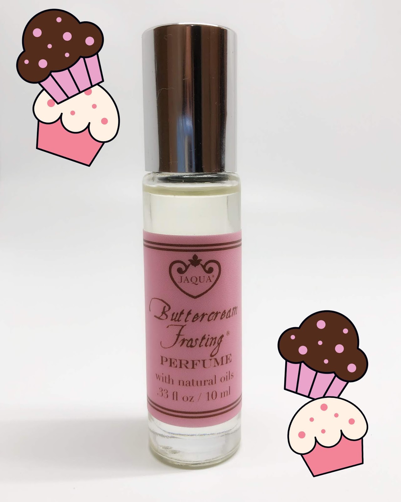 GlamRiver Buttercream Frosting RollOn Perfume with Natural Oils by Jaqua