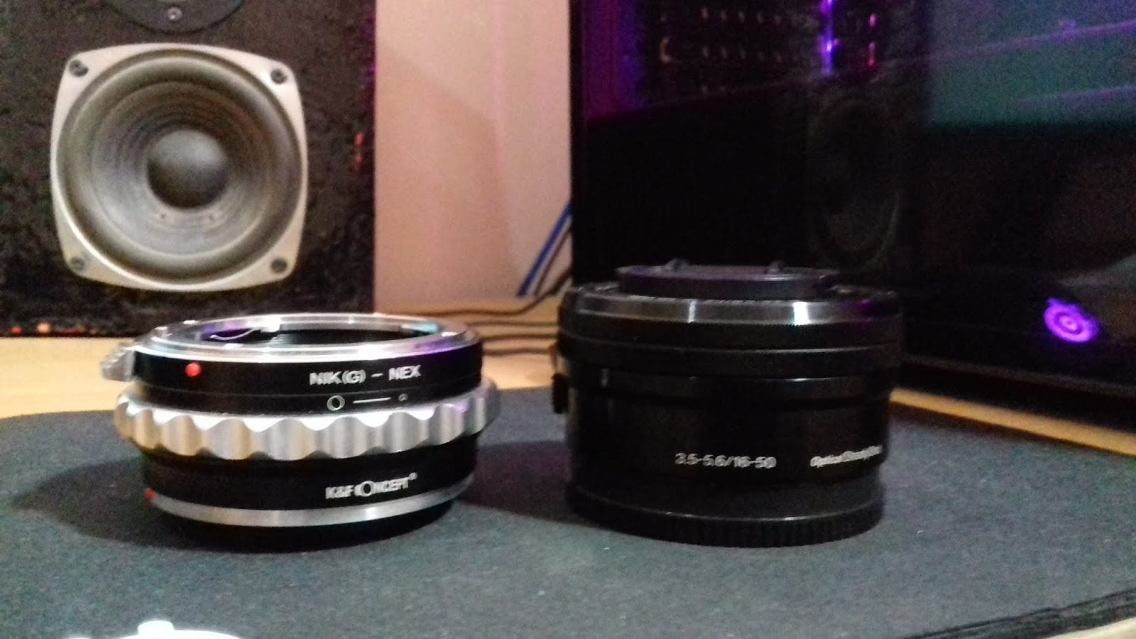 Dukun Elektro Review Adapter Lensa K&F Concept Nikon Lenses to Sony EMount