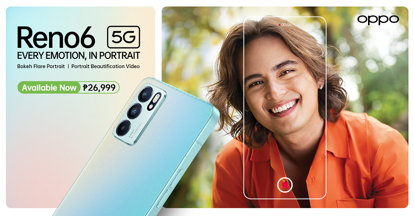 OPPO Reno6 5G is Now Officially Available in PH