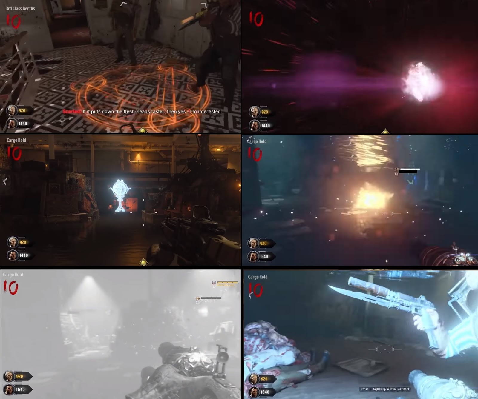 Voyage of despair map guide