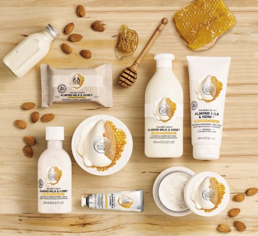 The Body Shop Almond Milk & Honey Body Care Collection Beauty Crazed