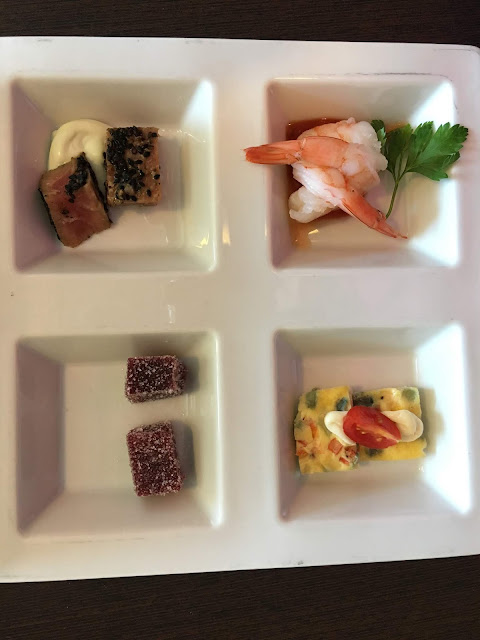 Celebrity Cruises concierge class canape