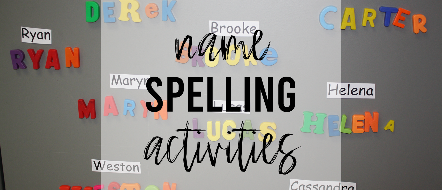 Fun ideas and teaching tips to help students learn and practice name recognition and name writing in Kindergarten!