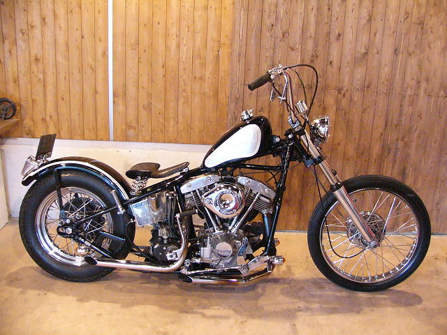 Harley Davidson Shovelhead By Black Chrome Bike Works