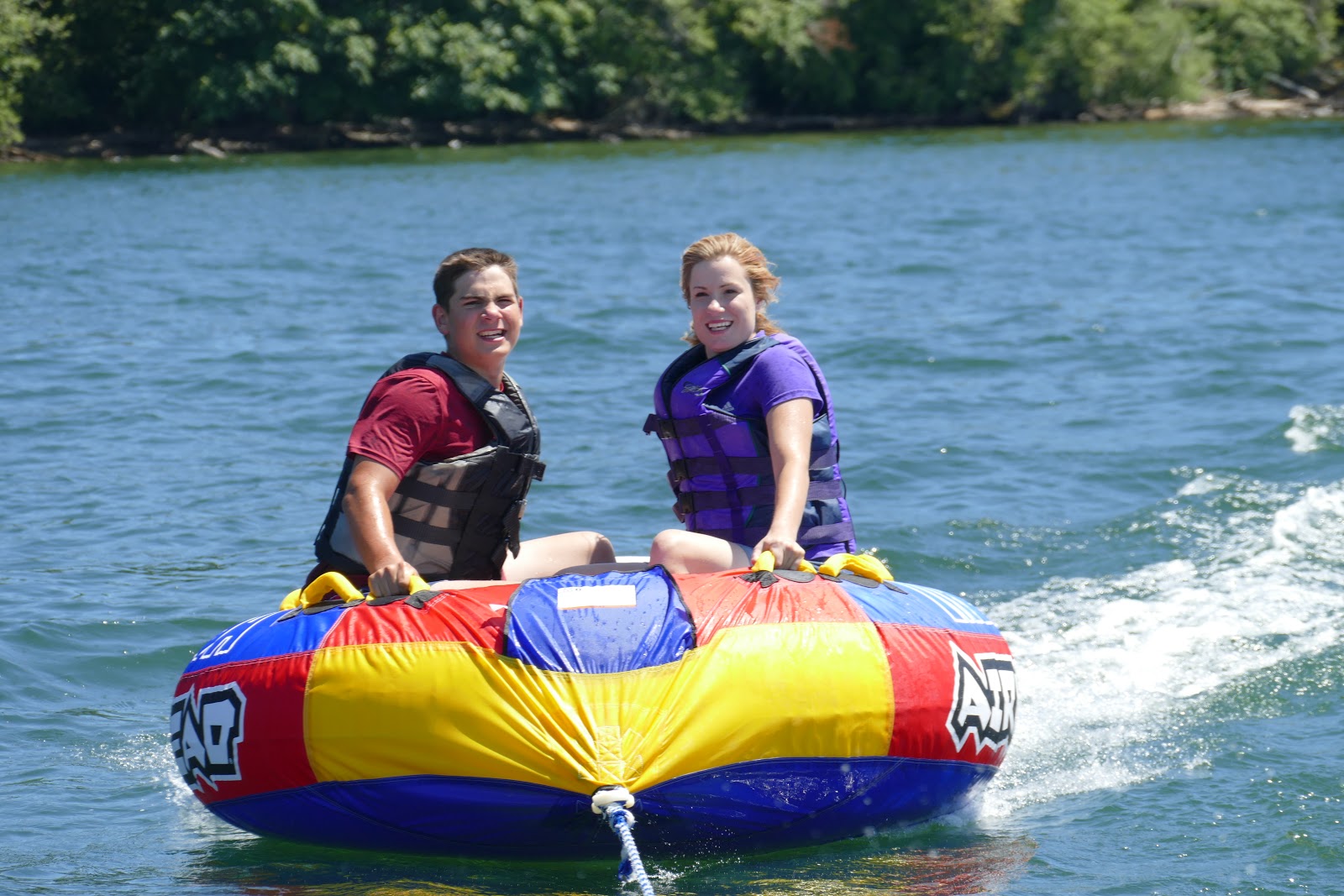 Only One Day Like Today First Boating and Tubing of the Year!!!!