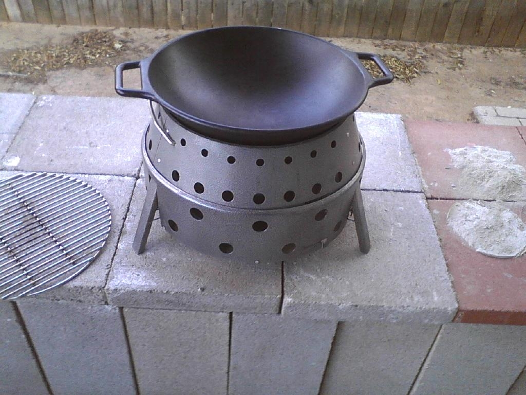 ramblings on cast iron stir frying on a volcano stove