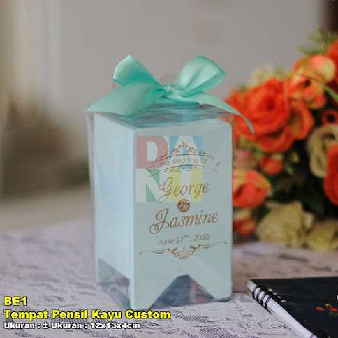 Tempat Pensil Kayu Custom