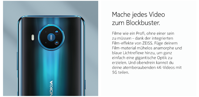 Nokia 8.3 5G listed on Amazon Germany