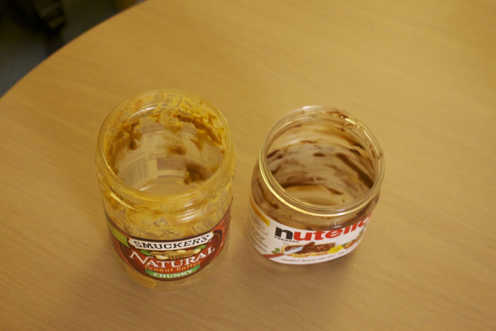 Peanut Butter vs. Nutella