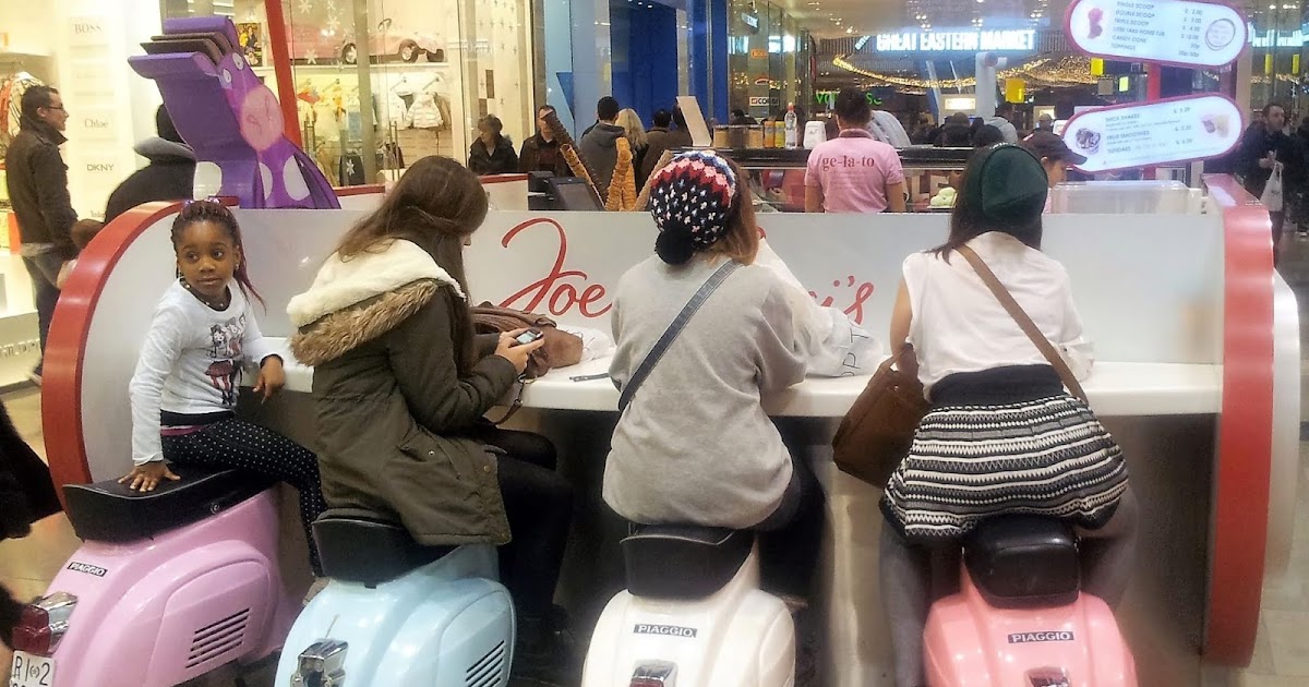 Gelato shop (Westfield White City) LONDON, ENGLAND