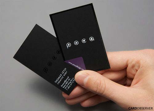 Black Business Card Designs Inspiration