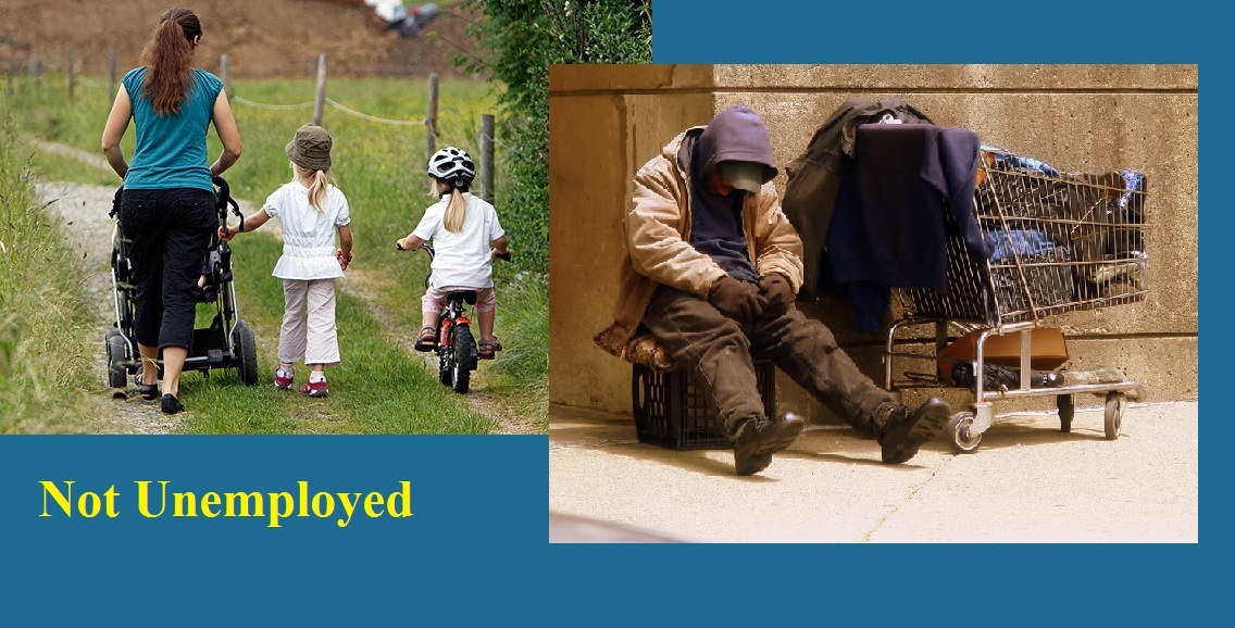 Bumper Sticker Wisdom Invisible Face of the Long Term Unemployed