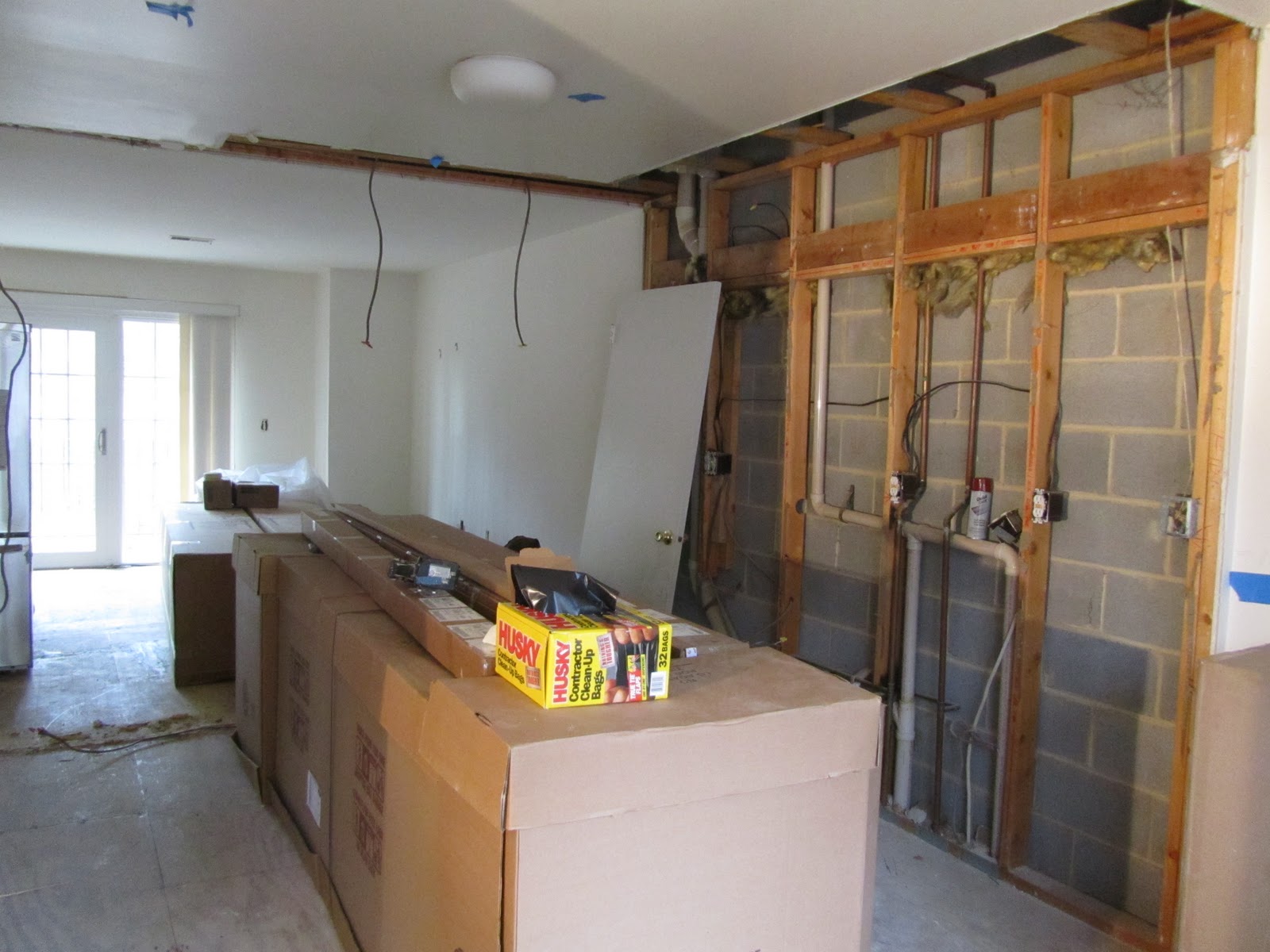 Acanthus and Acorn Kitchen Demo Day Tear Down That Wall!