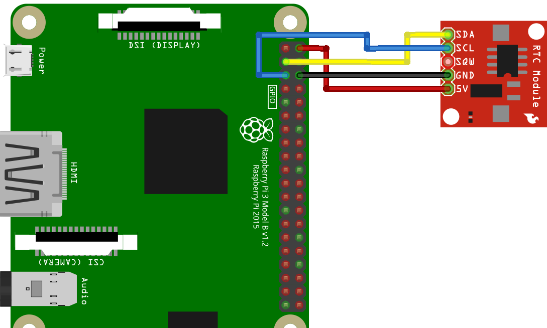 ติดตั้งฐานเวลา Real time clock (RTC) DS1307/DS3231 บน Raspberry pi ...