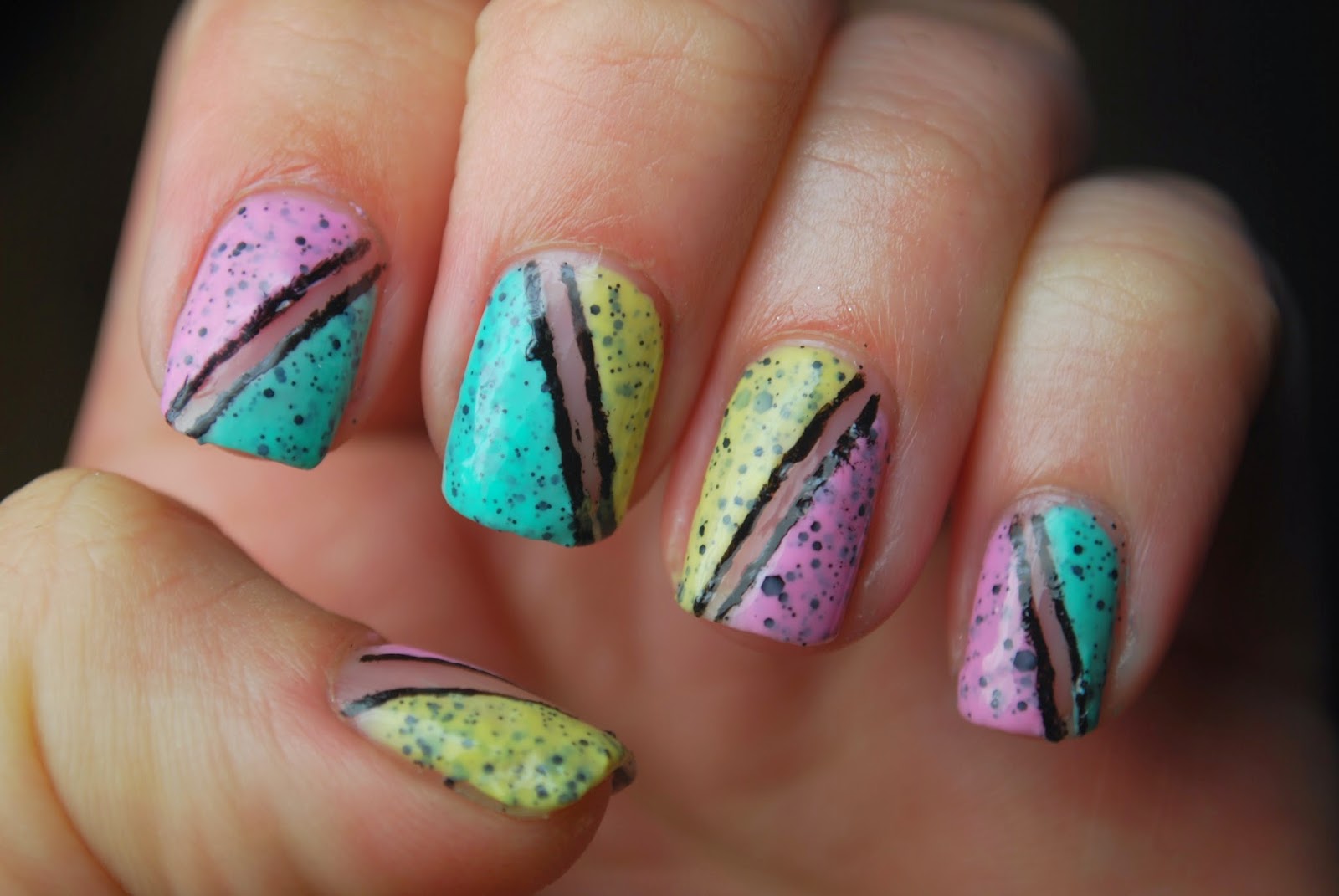 2. How to Create a Speckled Egg Manicure - wide 8