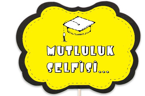 Sanat Etkinligi Mezuniyet El Pankartlari Ve Mezuniyet Yemini