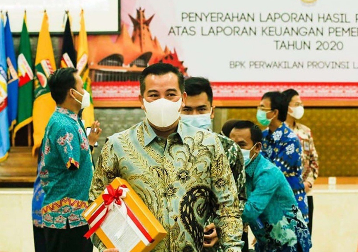 Kali Kelima Sejak Kepemimpinan Dendi, Pemkab Pemkab Pesawaran Raih Opini WTP