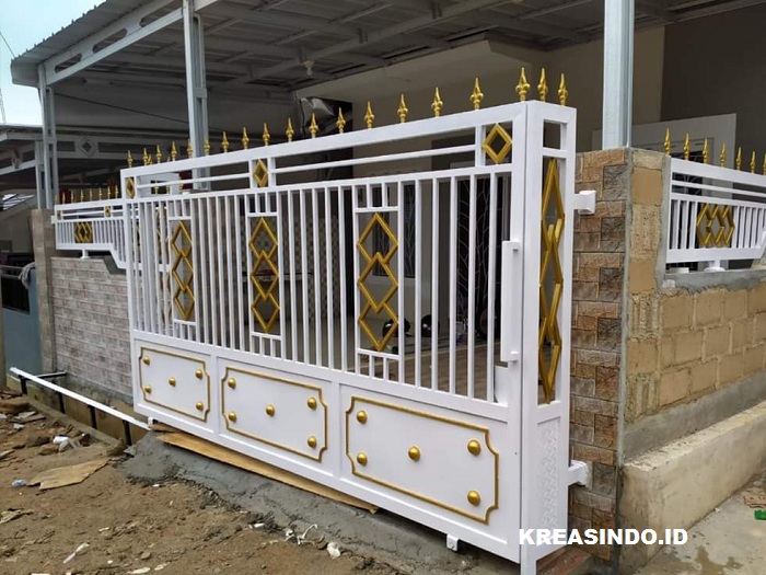 Harga Pintu Pagar Minimalis Besi, Pintu Pagar Semi Tempa, dan Pagar