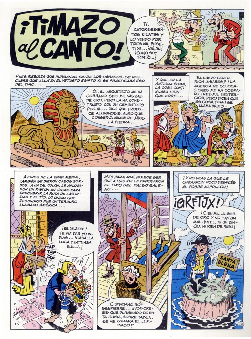 MORTADELO Y FILEMON Timazo al CantoLEITURA ONLINE EM ESPANHOL