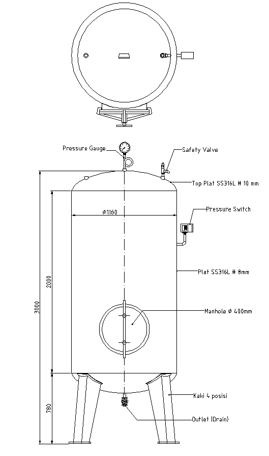 MESIN INDUSTRI FARMASI USER REQUIREMENT SPECIFICATION AIR RECEIVER