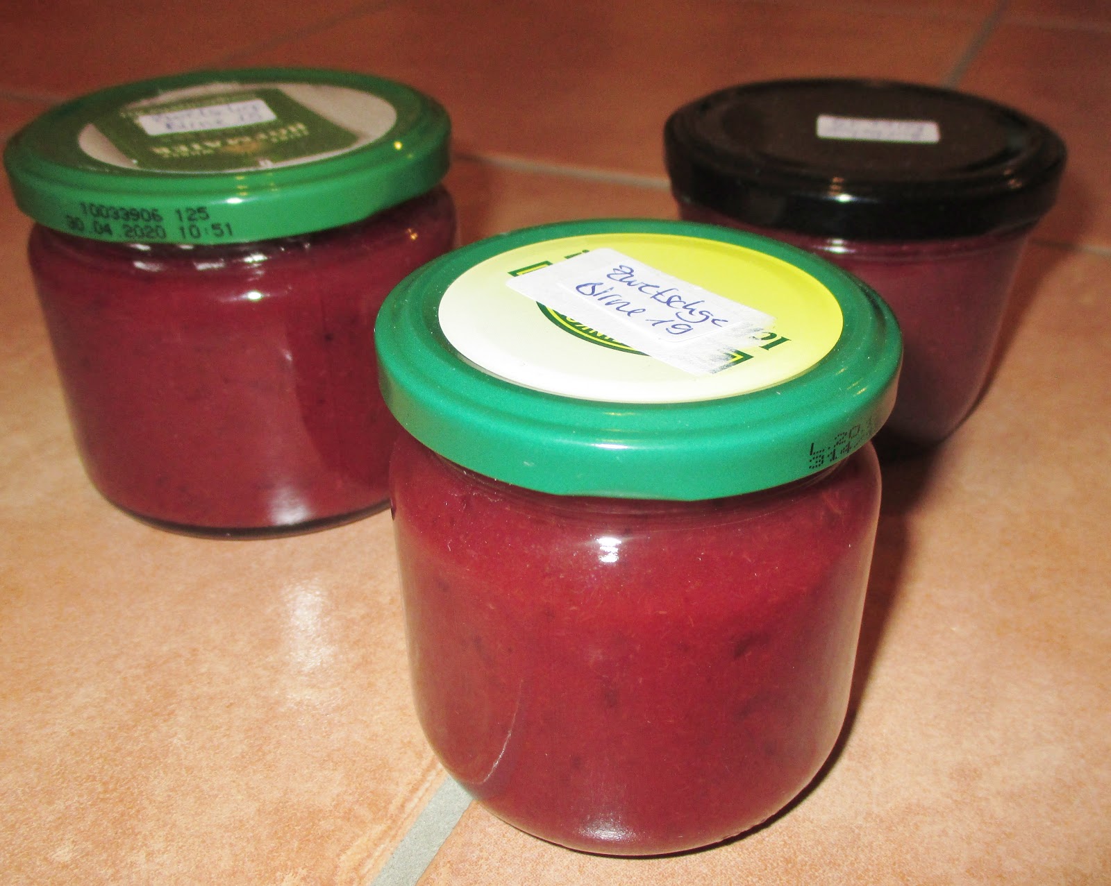 Zwetschgen - (Pflaumen)- Birnen - Zimt Marmelade