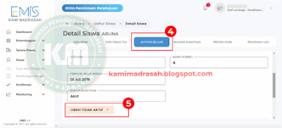  fitur untuk hapus siswa memang belum tersedia Cara Hapus Siswa (Non-aktif) di Emis 4.0 Kemenag