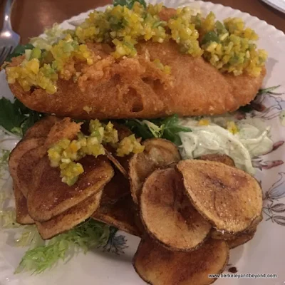 fried rock fish at Copper Spoon in Oakland, California