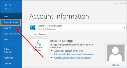 Outlookの電子メールフォルダをデスクトップにコピーする方法