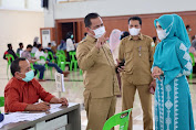 Ketua TP PKK Aceh Apresiasi Antusiasme ASN dan Warga Ikut Vaksinasi 