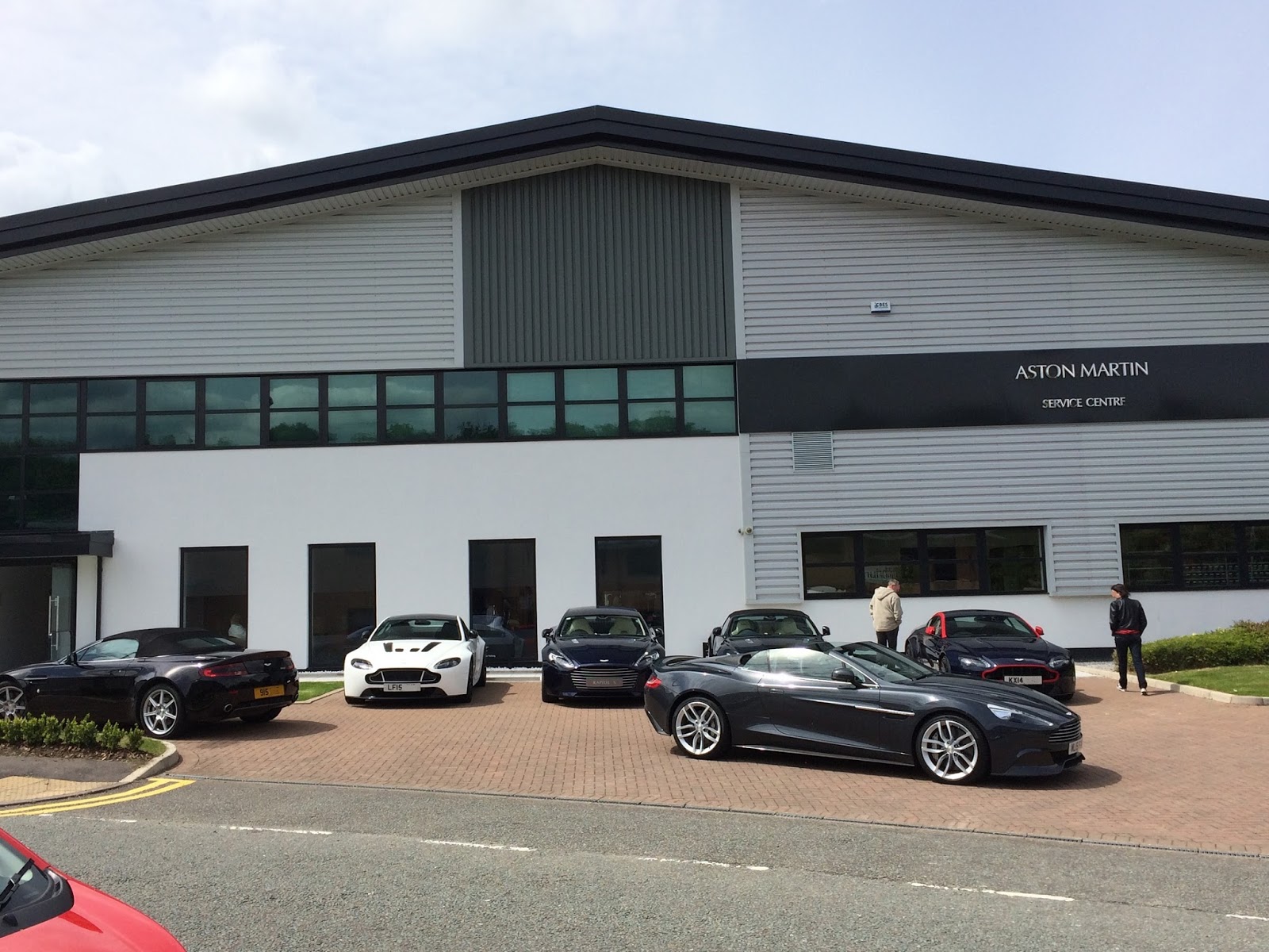 Dream Car Spotter Aston Martin Service Centre Wilmslow Opening 300515